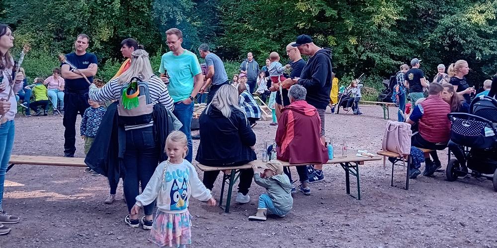 Das Wetter spielte mit und alle hatten viel Freude bei der Herbstwanderung