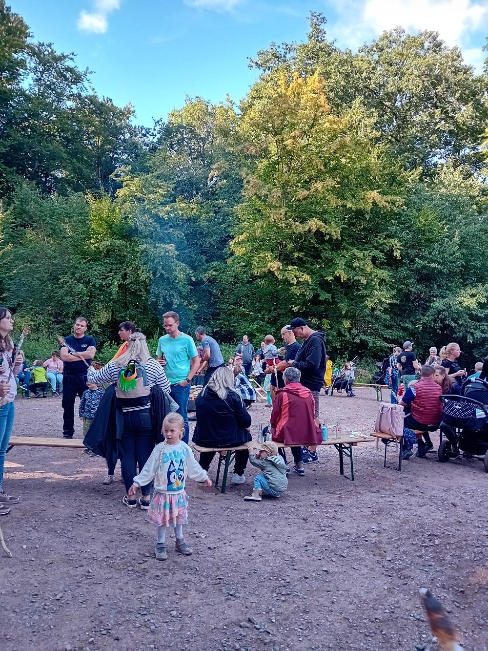 Das Wetter spielte mit und alle hatten viel Freude bei der Herbstwanderung