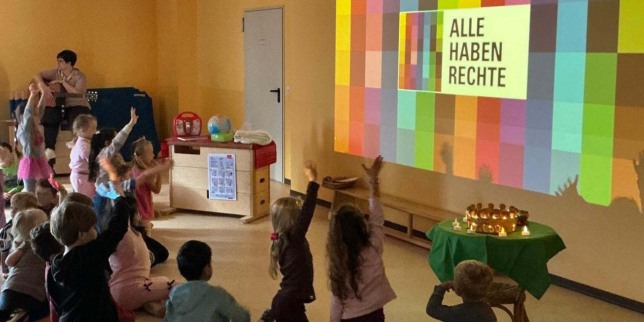 Zum Weltkindertag veranstaltete die kath. Kita St. Josef in Merchweiler einen Tag der Kinderrechte (c) Katholische KiTa gGmbH Saarland Zum Weltkindertag veranstaltete die kath. Kita St. Josef in Merchweiler einen Tag der Kinderrechte