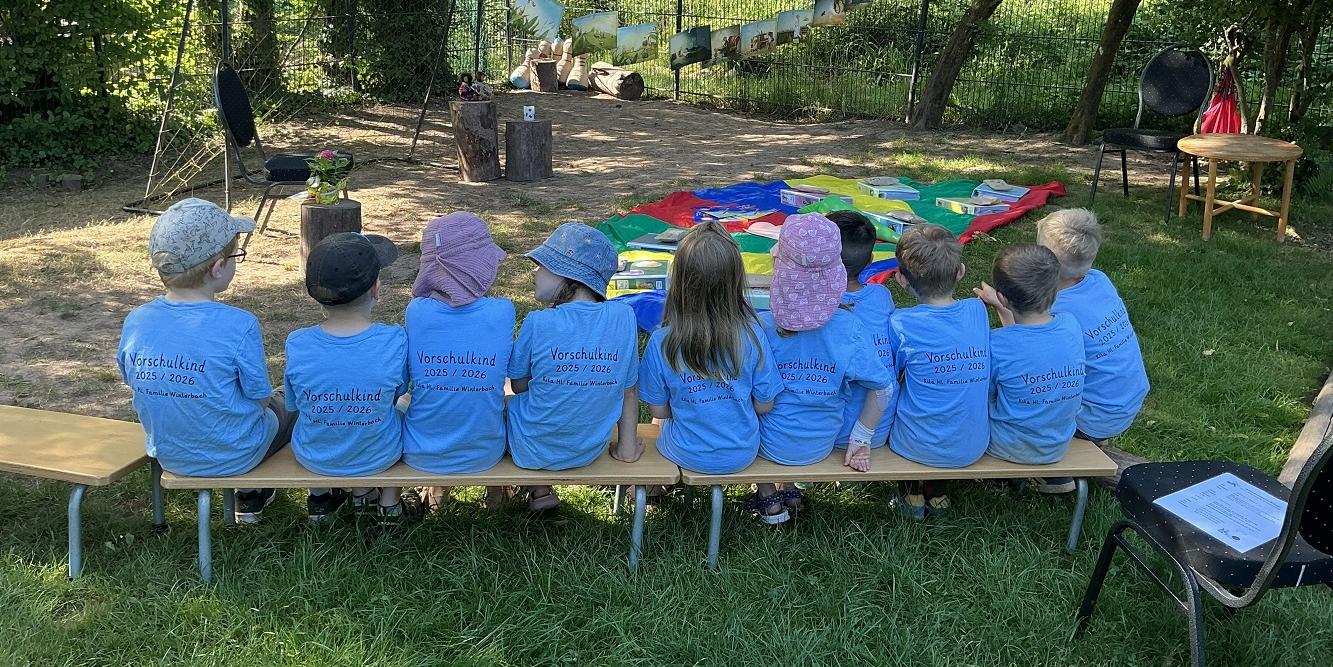 Gemeinsam starteten die Vorschulkinder in die letzte Kita-Woche (c) Katholische KiTa gGmbH Saarland Gemeinsam starteten die Vorschulkinder in die letzte Kita-Woche