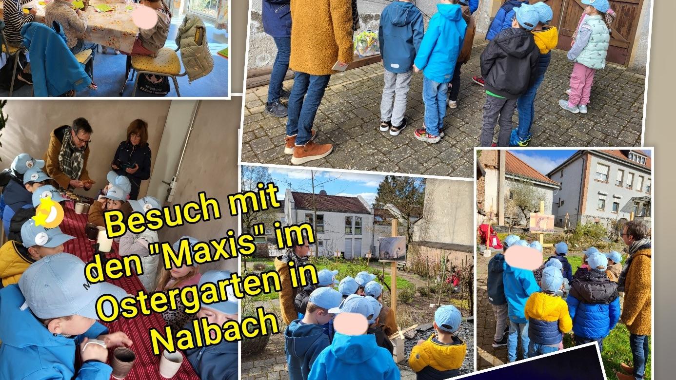 Besuch im Ostergarten