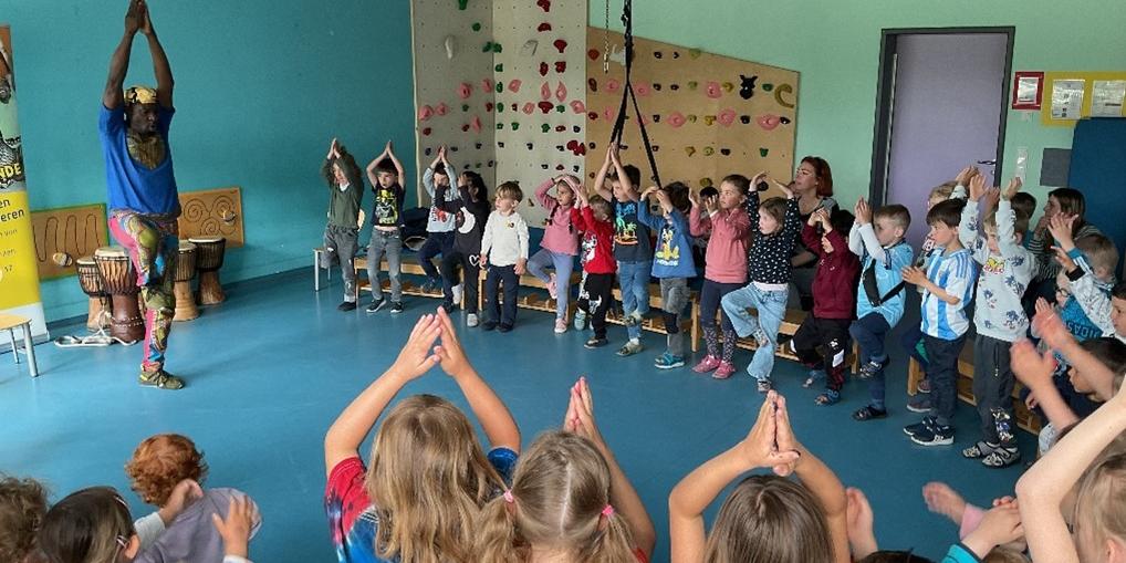Alle Kinder hatten Spaß an der Musik