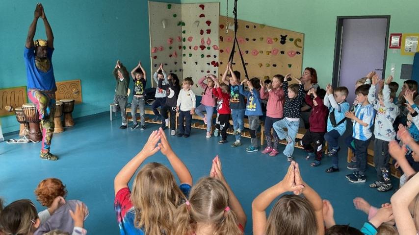 Alle Kinder hatten Spaß an der Musik
