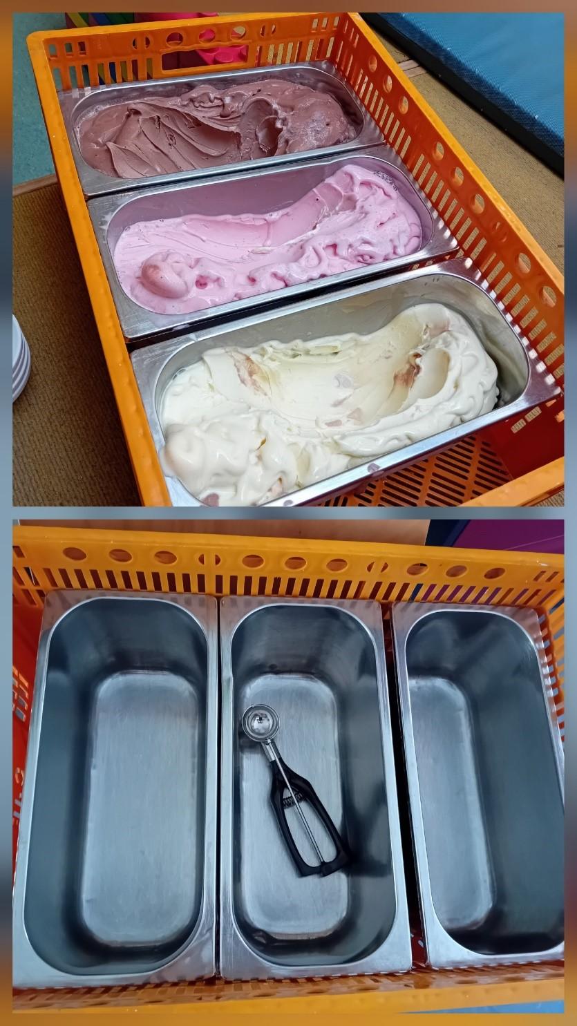 Aus drei leckeren Sorten konnten alle auswählen