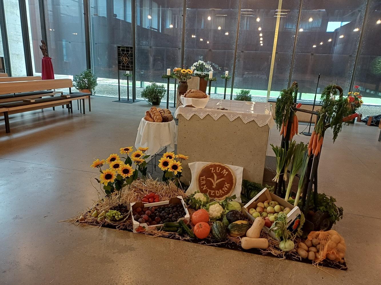 Der Familiengottesdienst fand unter dem Thema 'Sonnenblume' statt