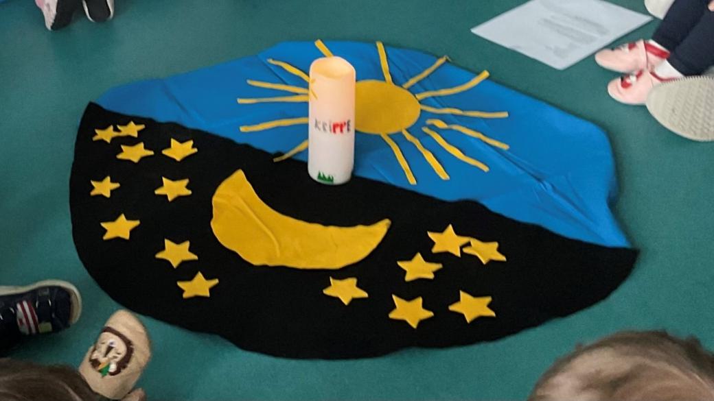 Die Fastenzeit wurde den Kindern anschaulich vermittelt