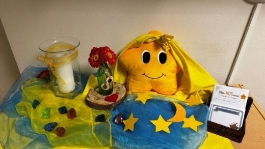 Die HabMut-Ecke in der kath. Kita Herz Jesu Elversberg