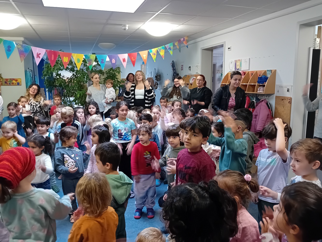 Alle Kinder freuten sich riesig über das Fest