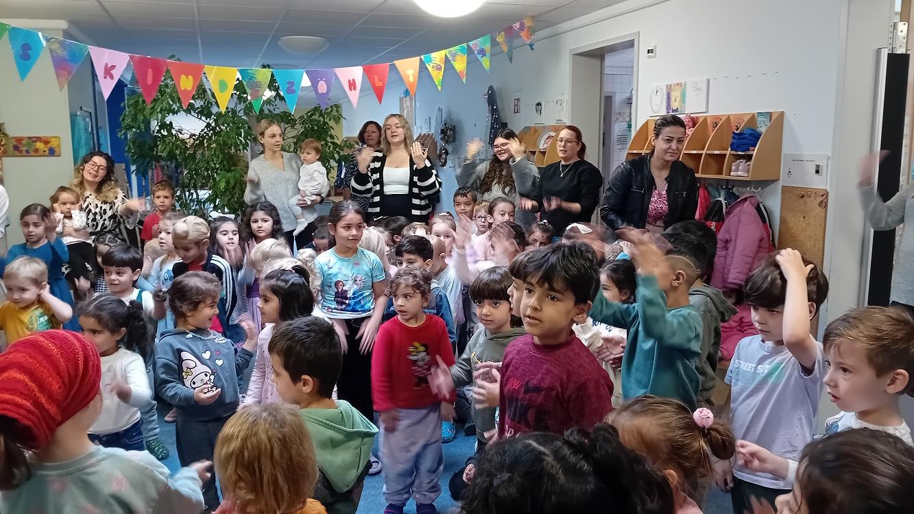 Alle Kinder freuten sich riesig über das Fest
