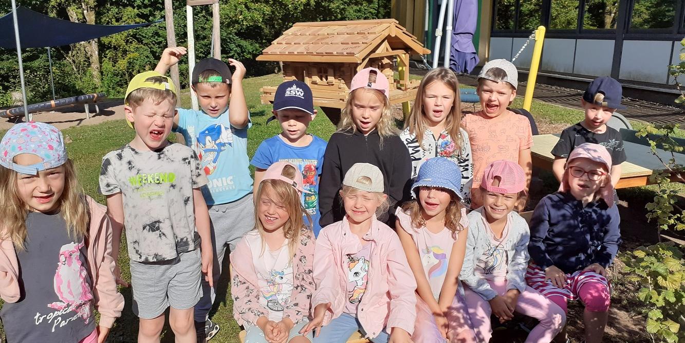 Die zukünftigen Schulkinder beim Abschlusspicknick (c) Katholische KiTa gGmbH Saarland Die zukünftigen Schulkinder beim Abschlusspicknick