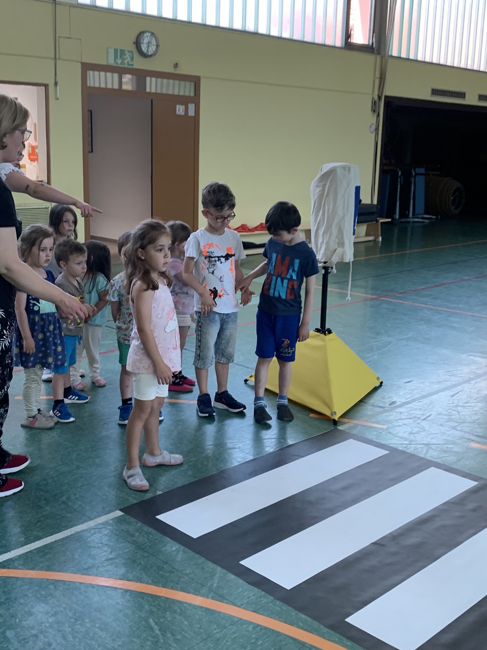 Die Kinder nahmen mit großer Freude an der Veranstaltung teil