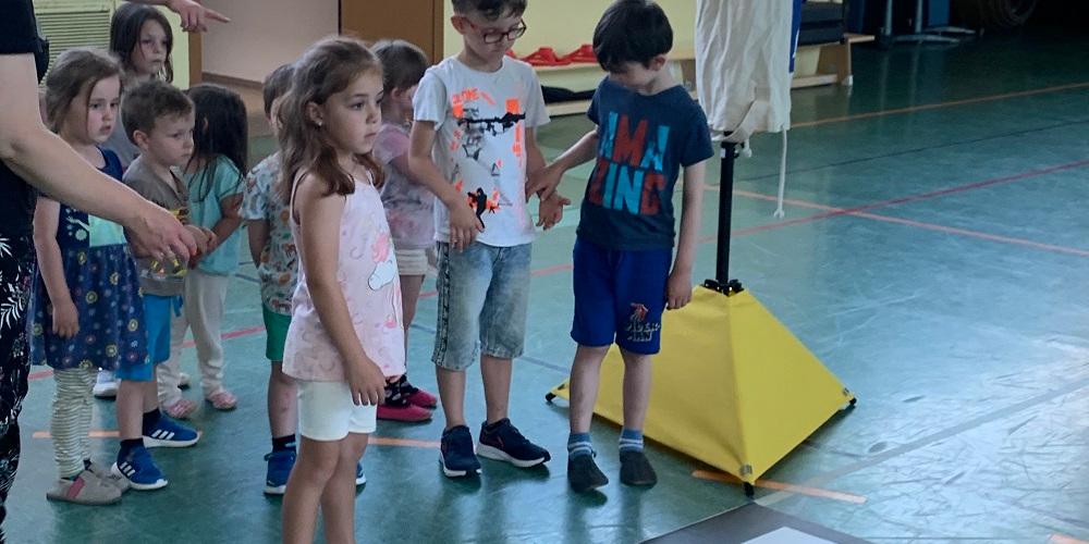 Die Kinder nahmen mit großer Freude an der Veranstaltung teil (c) Katholische KiTa gGmbH Saarland Die Kinder nahmen mit großer Freude an der Veranstaltung teil