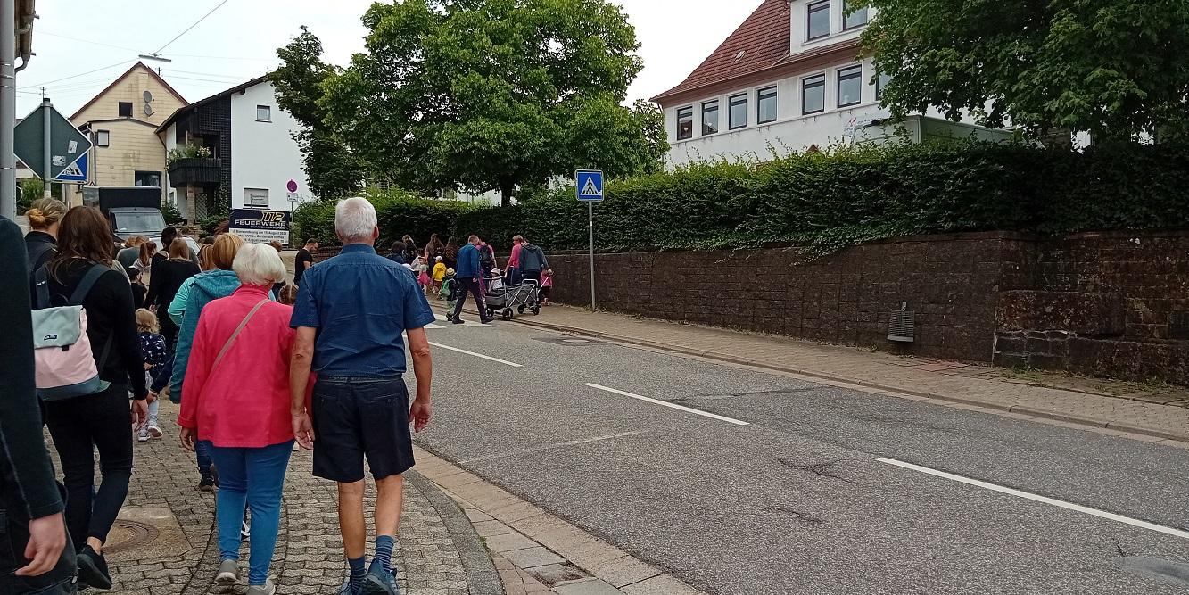 Große und kleine Klimaschützer sammelten gemeinsam Klimameilen
