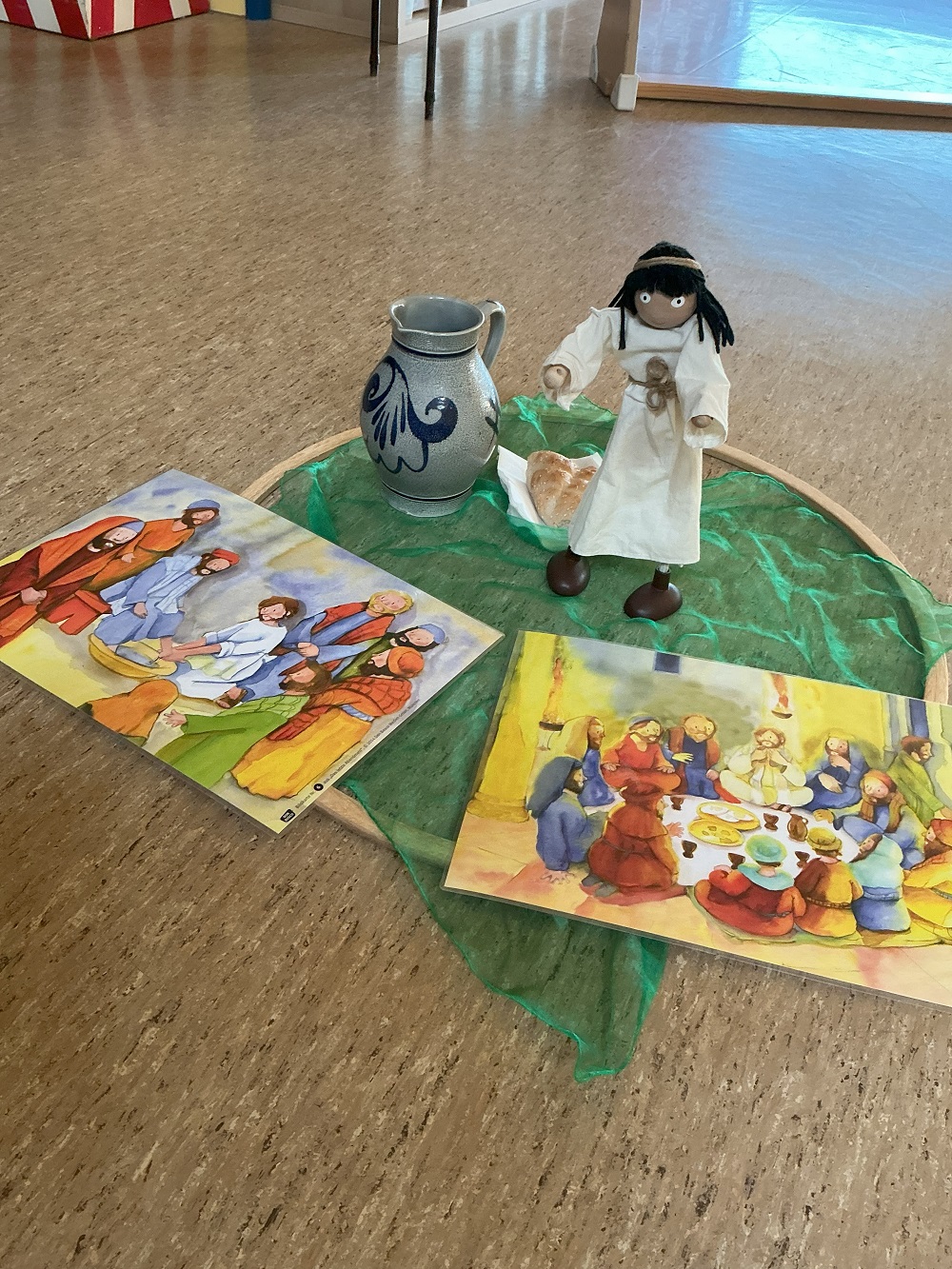 Das Osterfest wurde den Kindern bildlich näher gebracht