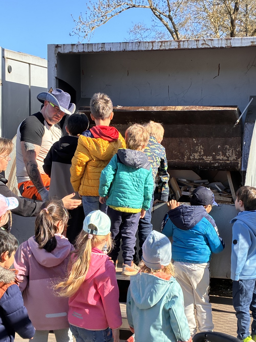 Der Besuch war ein toller Abschluss des picobello-Projektes