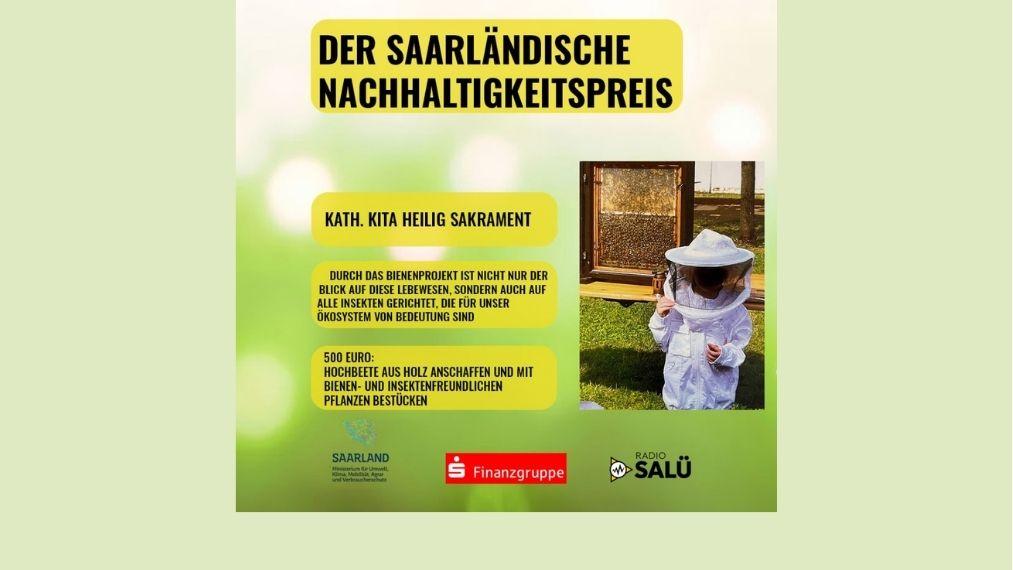 Kath. Kita Heilig Sakrament-Nachhaltigkeitspreis