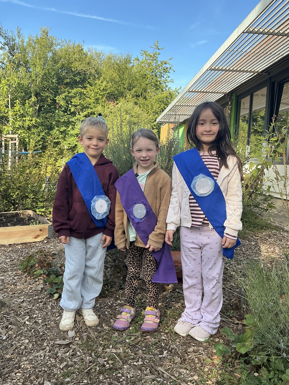 Das neue Kinderbürgermeisterteam der kath. Kita Hl. Familie Winterbach (c) Katholische KiTa gGmbH Saarland Das neue Kinderbürgermeisterteam der kath. Kita Hl. Familie Winterbach