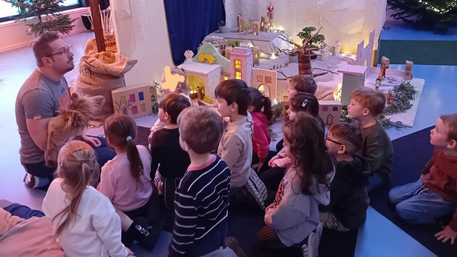 Die Kinder hatten viel Freude beim Puppenspiel