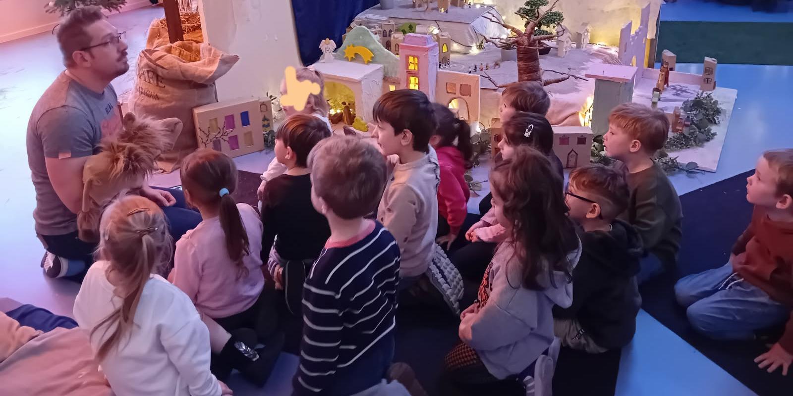 Die Kinder hatten viel Freude beim Puppenspiel (c) Katholische KiTa gGmbH Saarland Die Kinder hatten viel Freude beim Puppenspiel