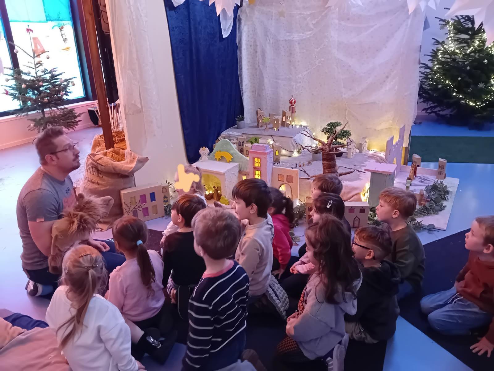 Die Kinder hatten viel Freude beim Puppenspiel