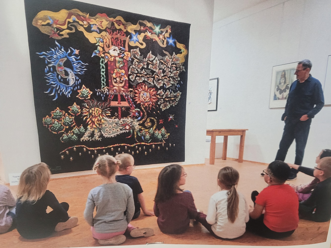 Die Kinder lauschten gebannt