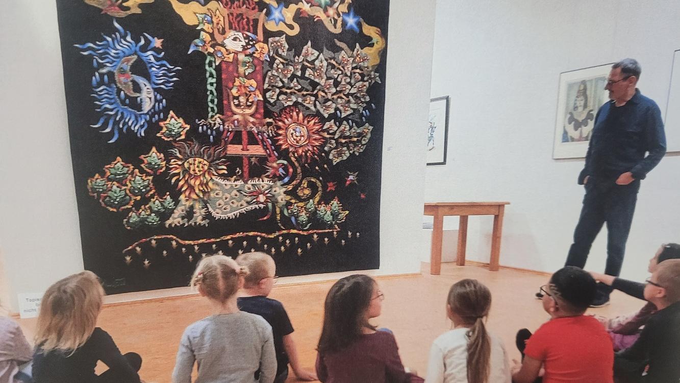 Die Kinder lauschten gebannt