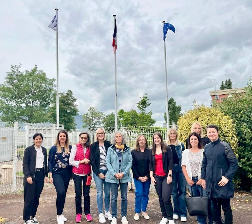 Die saarländische Delegation auf der Reise nach Nany