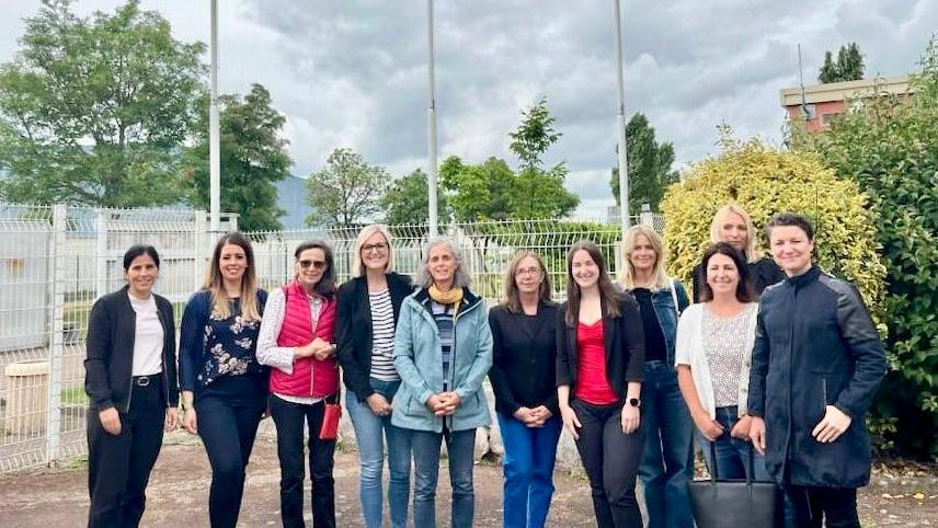 Die saarländische Delegation auf der Reise nach Nany