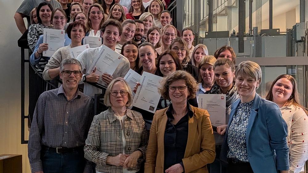 50 weitere Mitarbeiter*innen sind ab sofort als QM-Beauftragte innerhalb der Katholischen KiTa gGmbH Saarland tätig