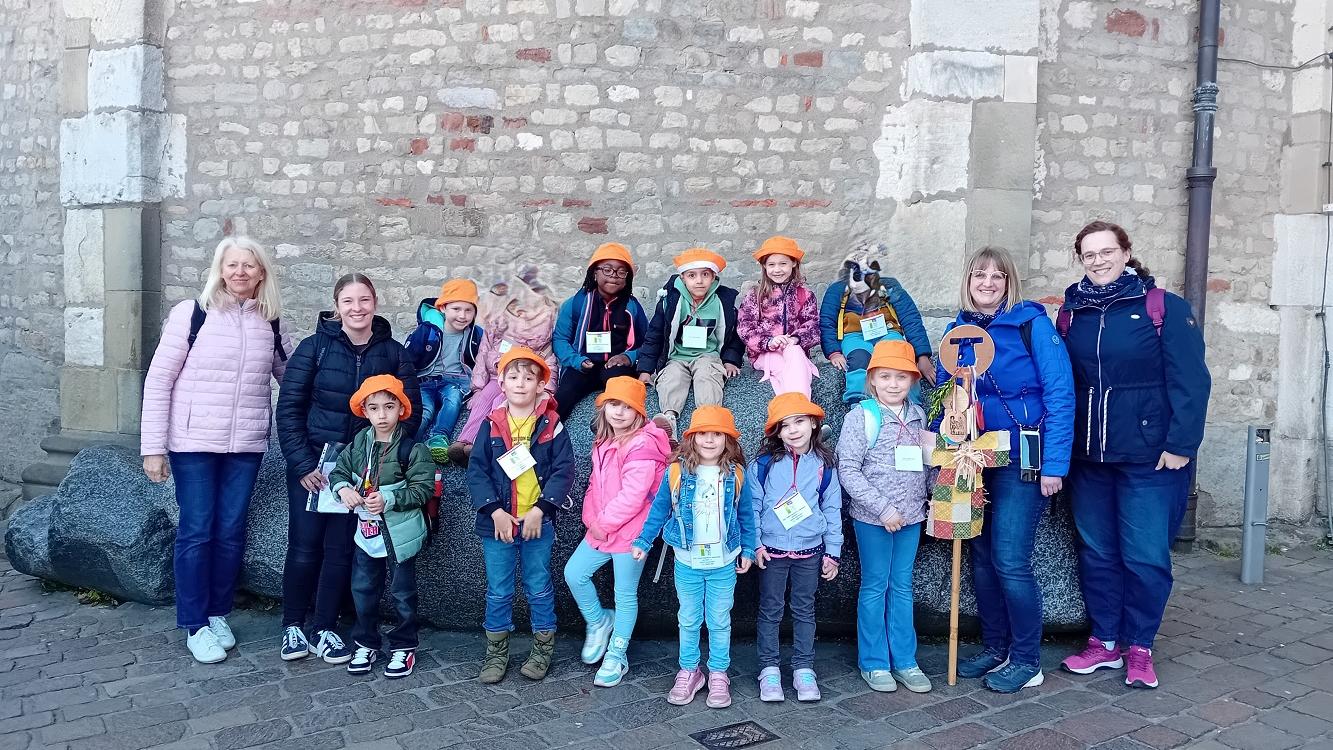Die Kinder verbrachten einen tollen Tag in Trier