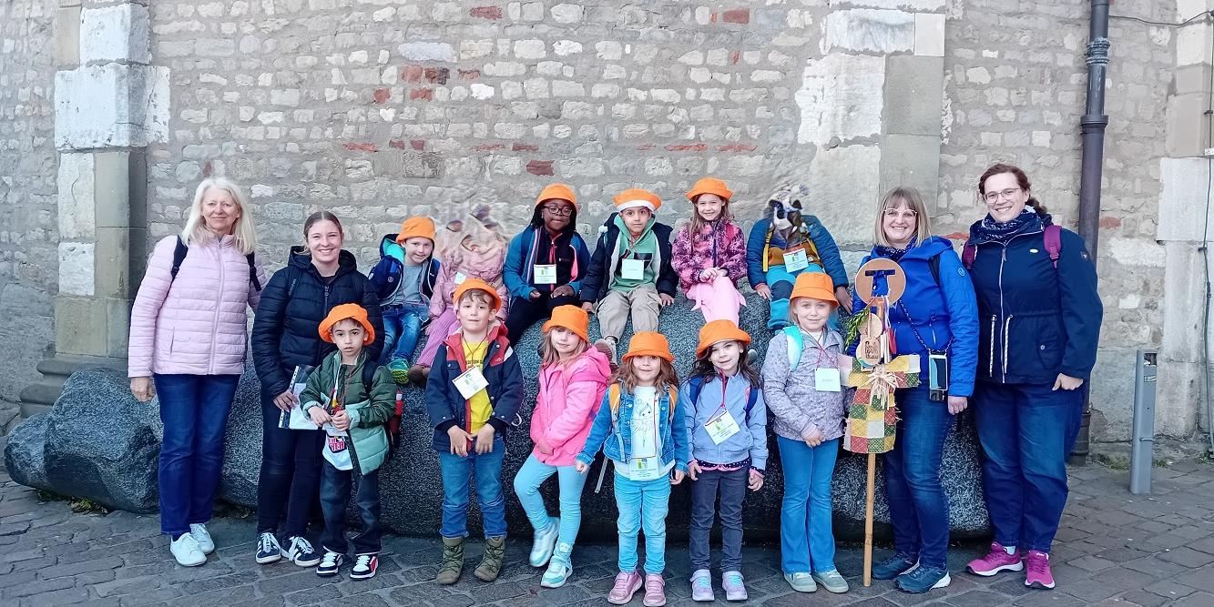 Die Kinder verbrachten einen tollen Tag in Trier