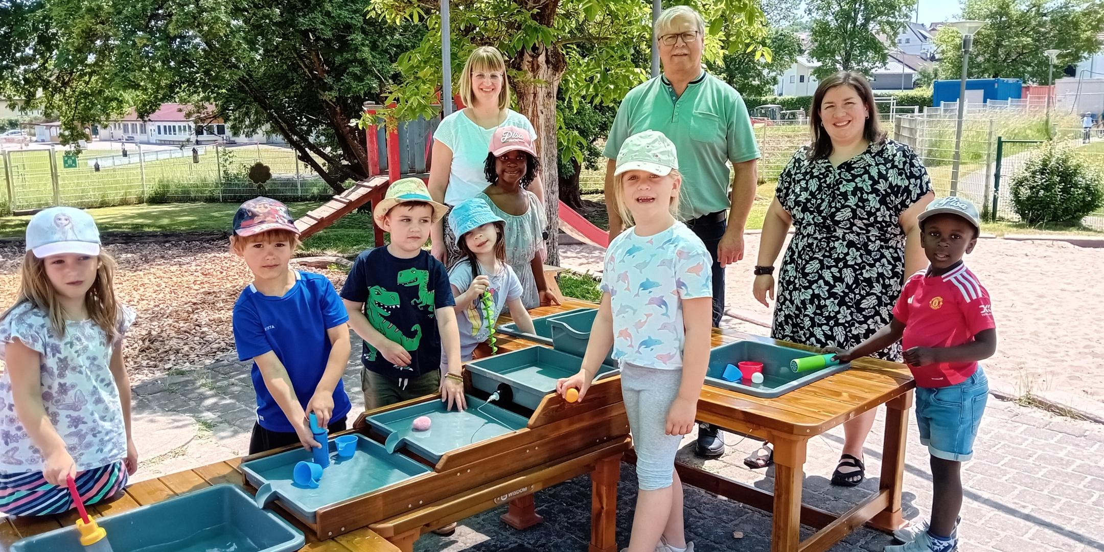 Die Kinder freuten sich sehr über die Spende