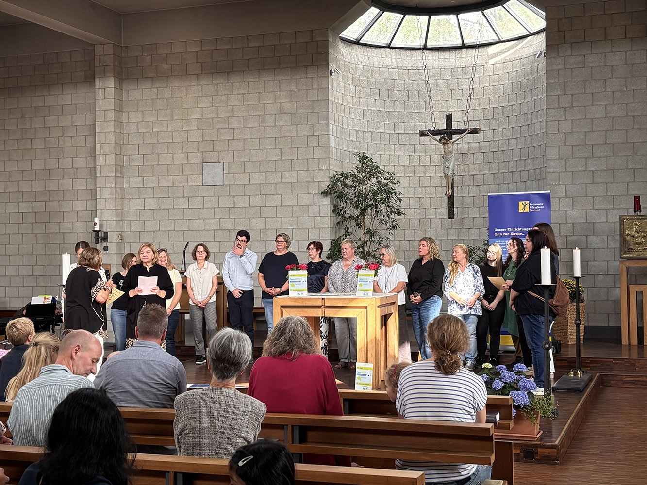 Der Tag startete mit einem Wortgottesdienst
