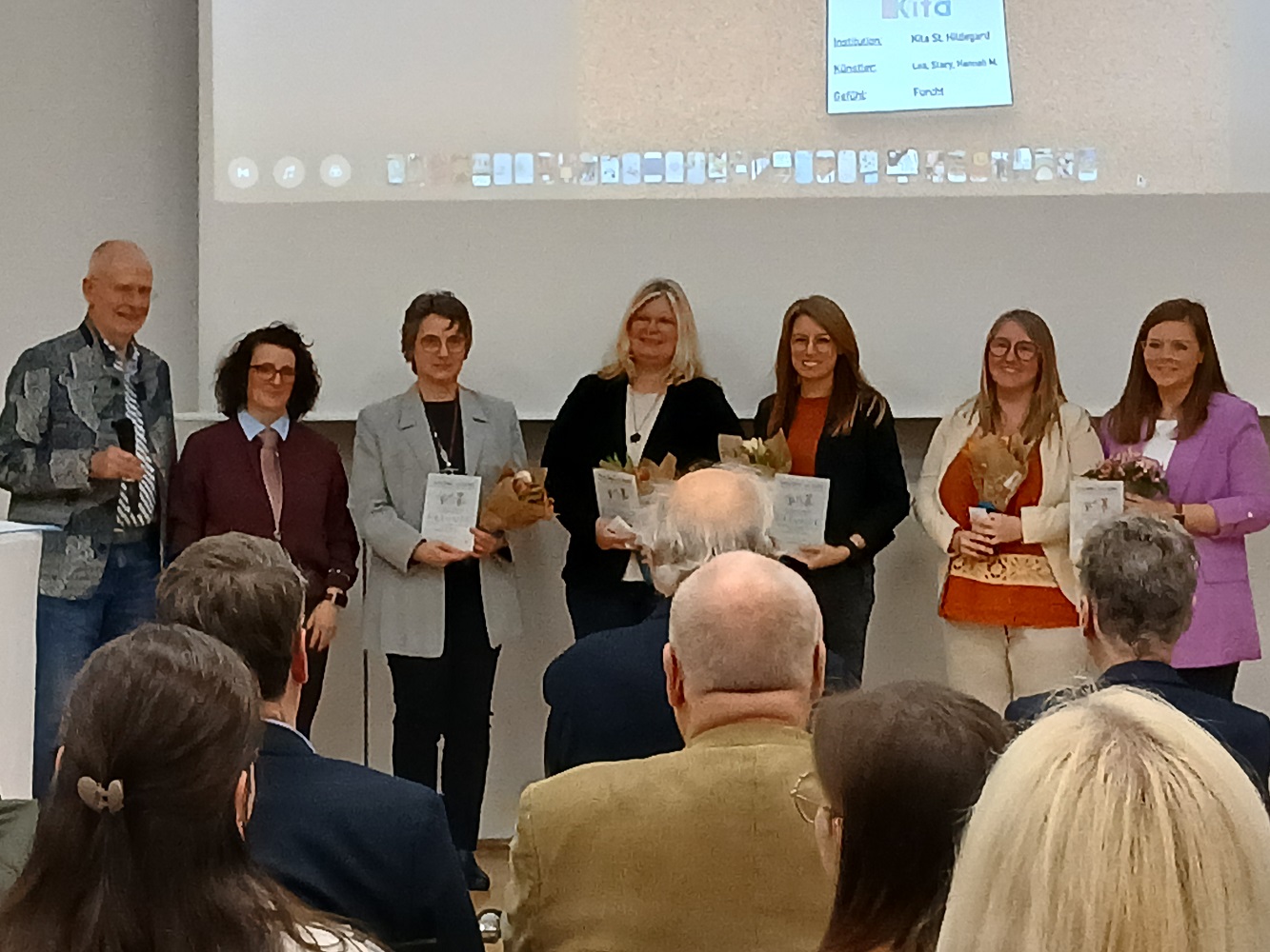 Die kath. Kita St. Andreas in Reimsbach freut sich über die Auszeichnung