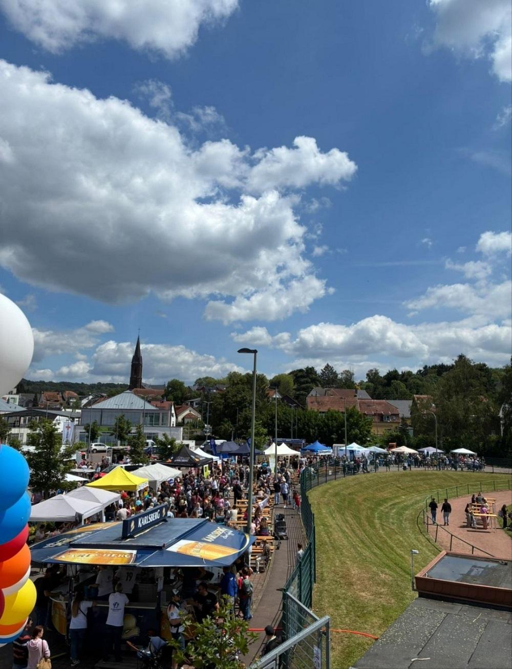 Mit einem eigenen Stand nahm die Kita St. Josef Riegelsberg am Familienfest teil (c) Katholische KiTa gGmbH Saarland Mit einem eigenen Stand nahm die Kita St. Josef Riegelsberg am Familienfest teil