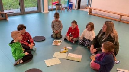 Das Kinderparlament bei seiner Tagung