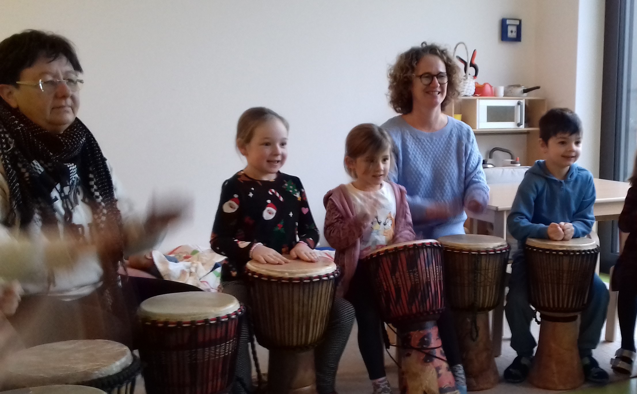 Die Kinder sangen ihr Kinderrechte-Lied