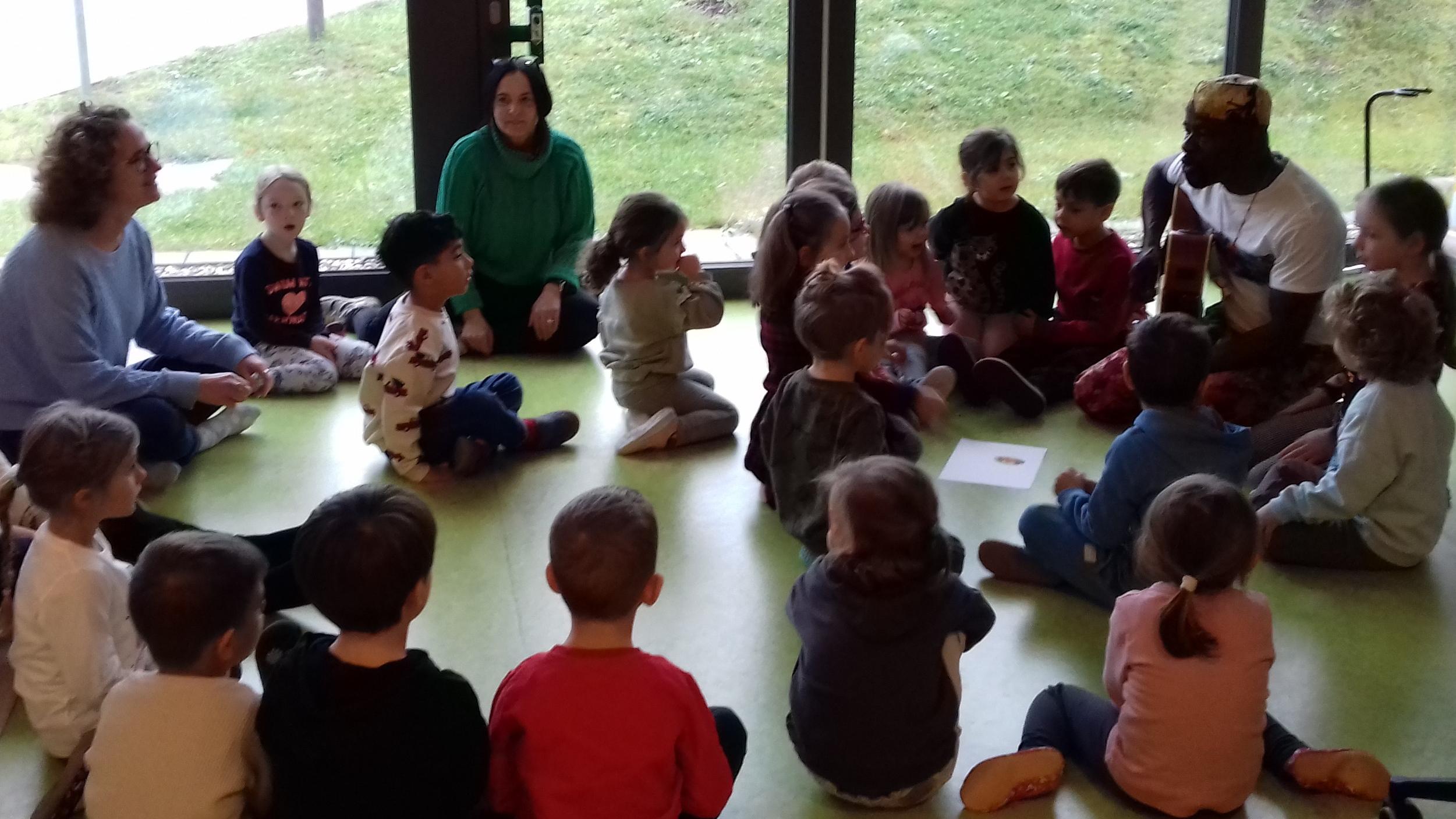 Gemeinsam wurde musiziert