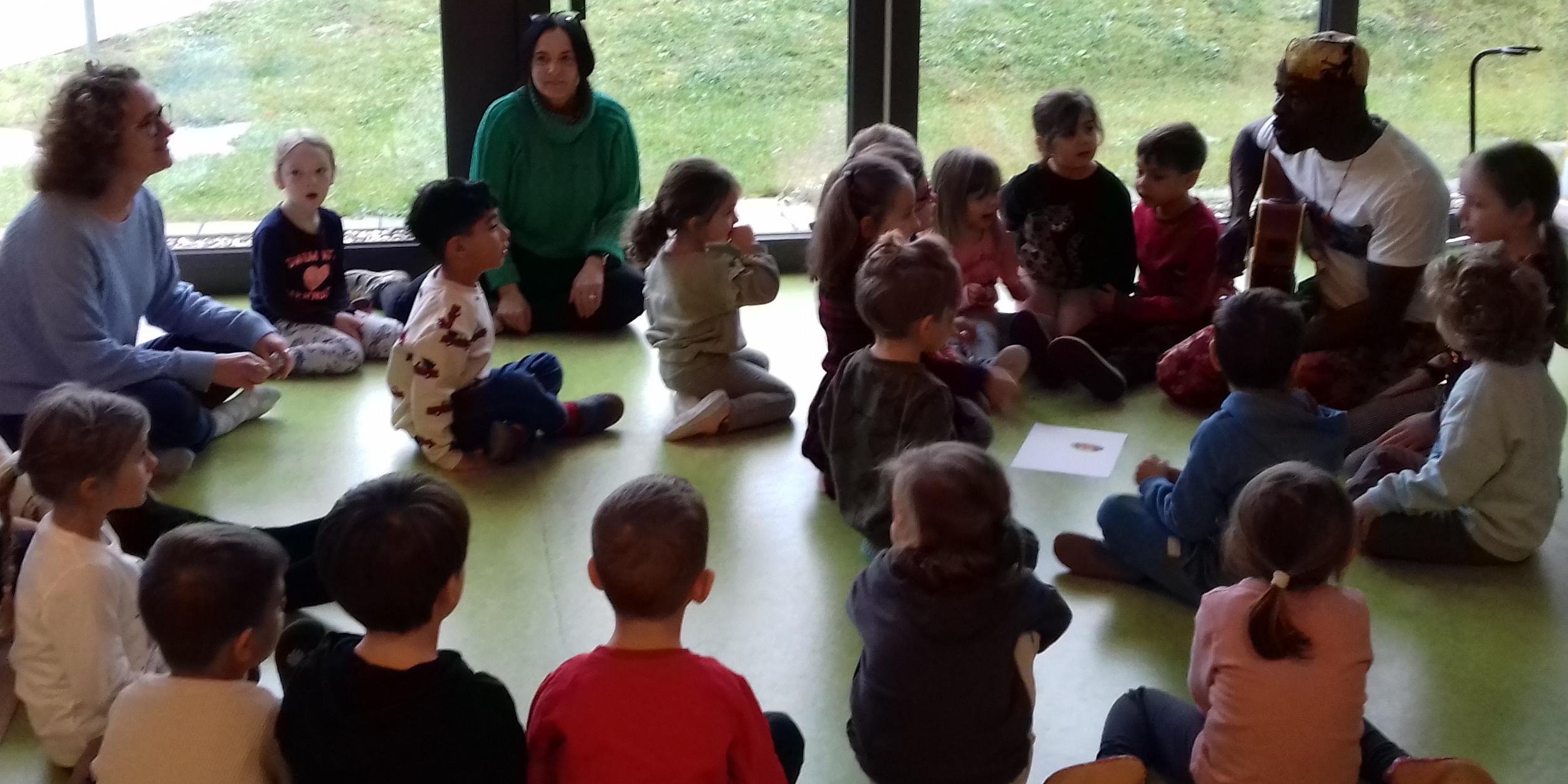 Gemeinsam wurde musiziert