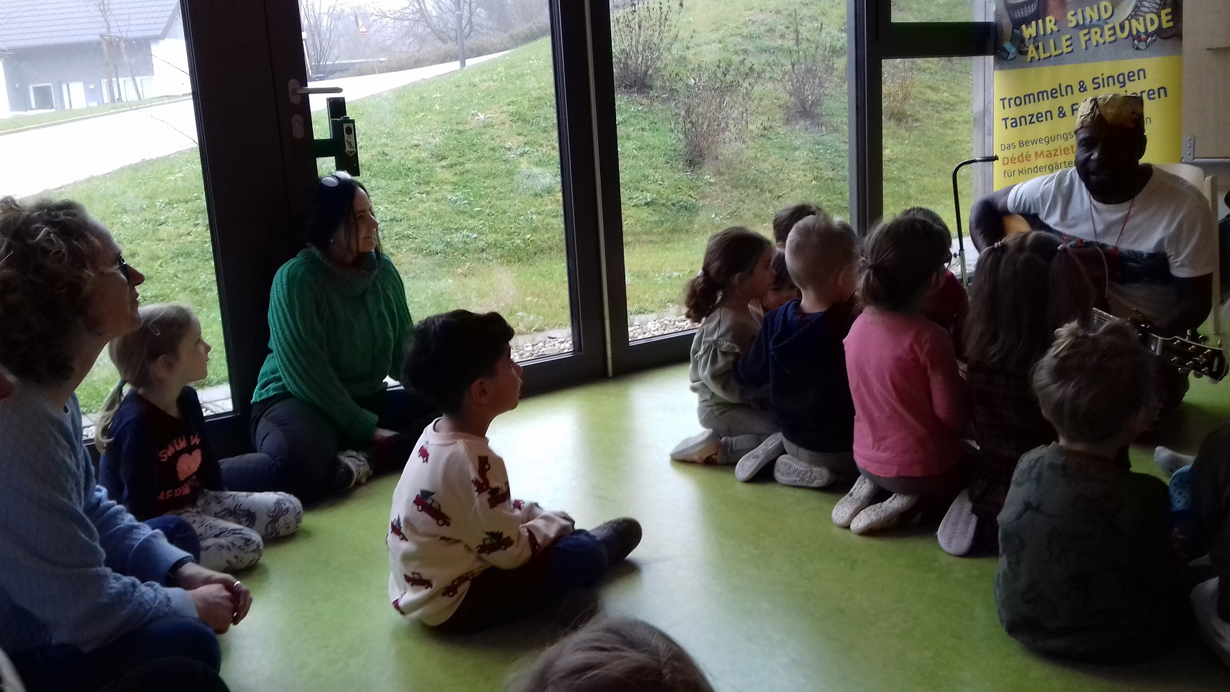 Frau Krob hörte sich die Meinungen der Kinder an