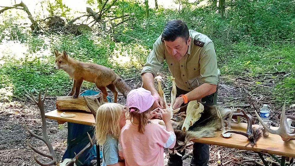 Natur zum Anfassen begeisterte die Kinder