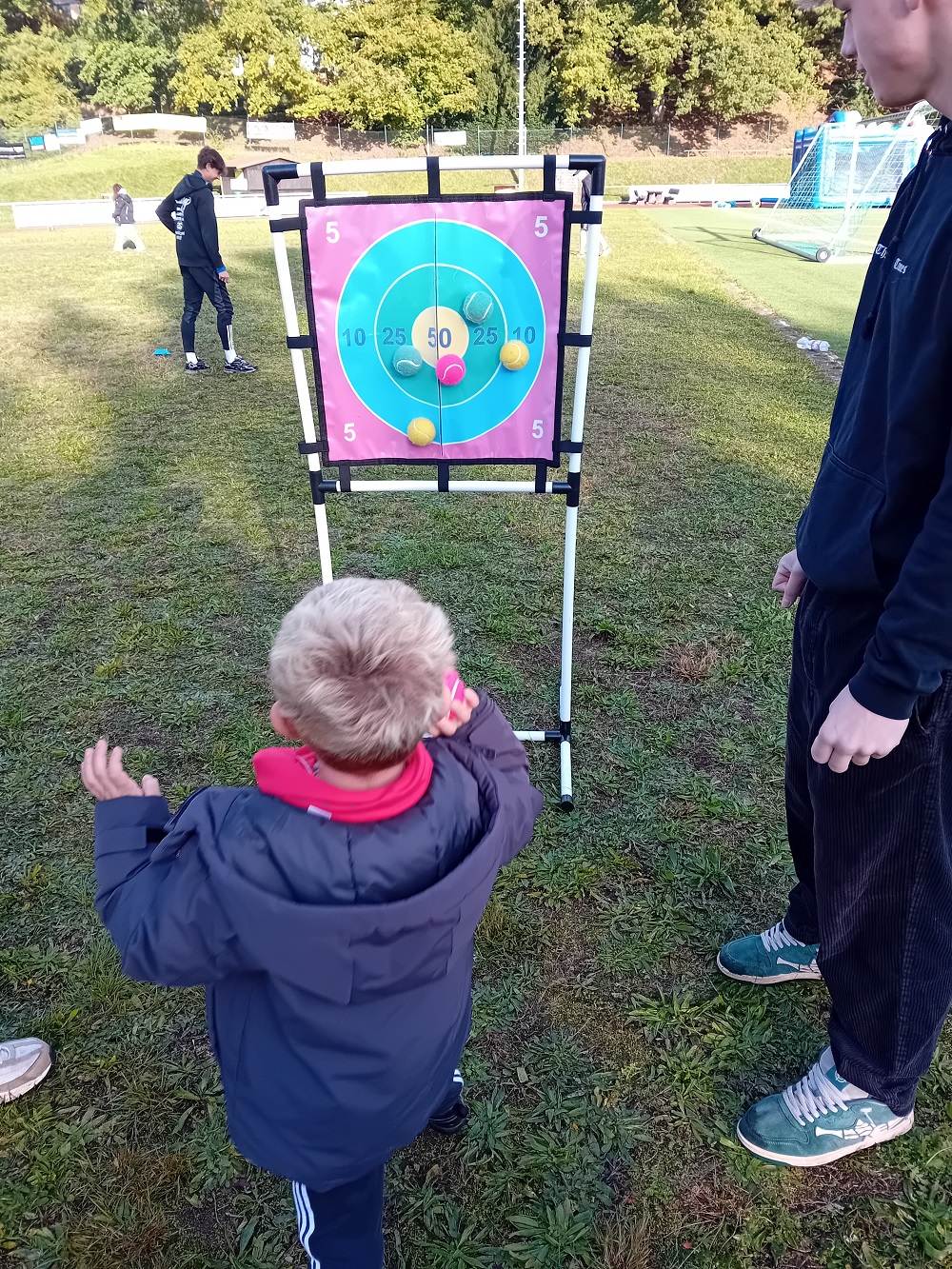 Alle Kinder waren motiviert bei der Sache