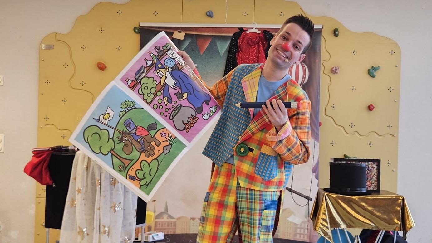 Die Kinder freuten sich über den zauberhaften Vormittag