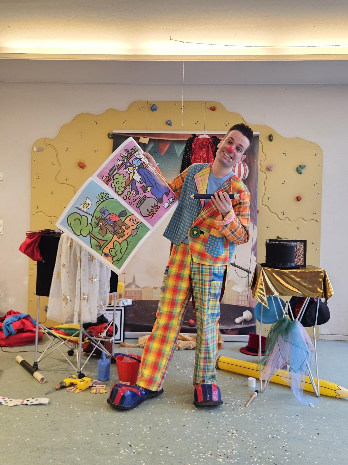 Die Kinder freuten sich über den zauberhaften Vormittag