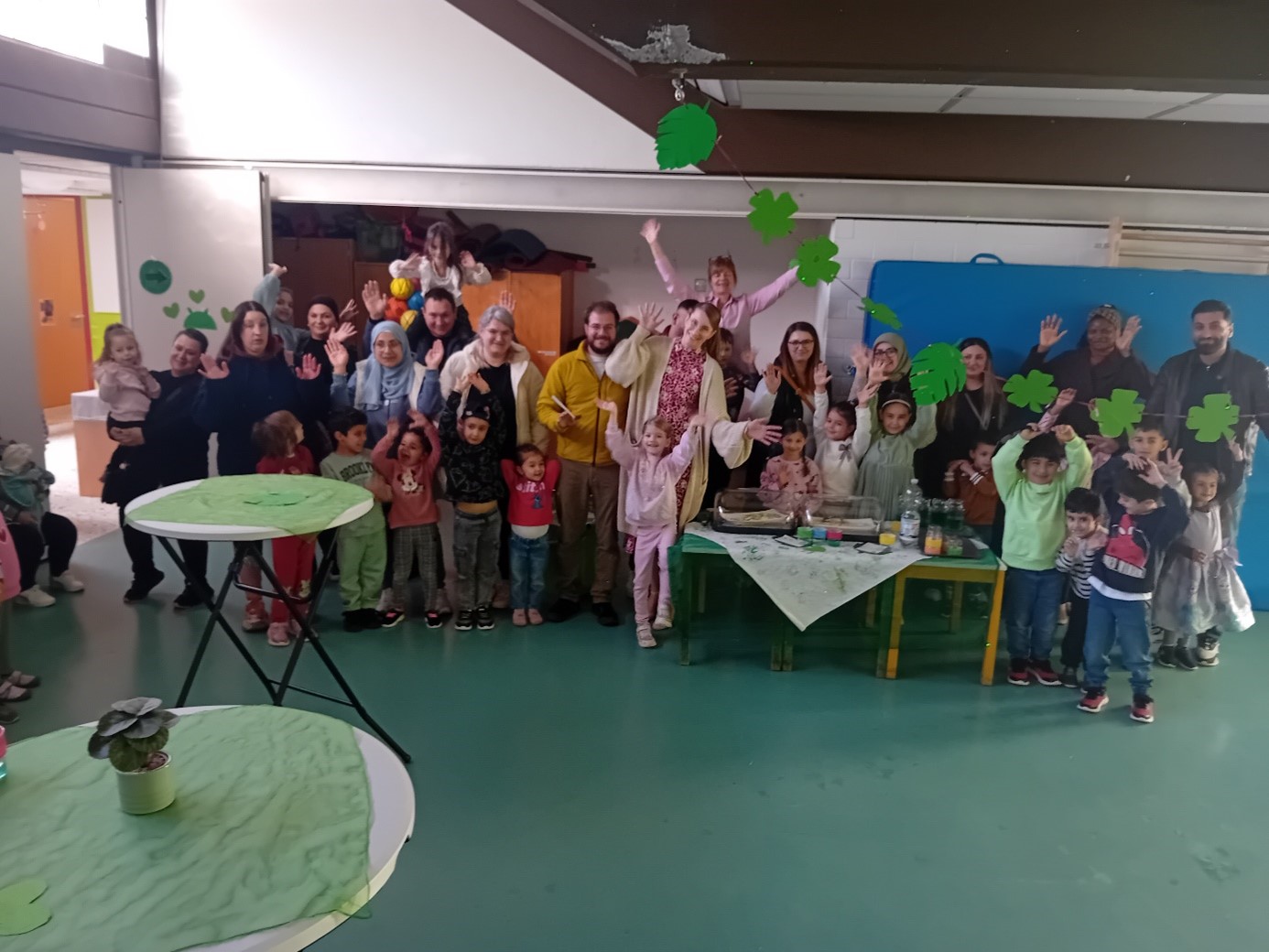 Für die Kinder mit ihren Familien war es ein gelungenes Fest