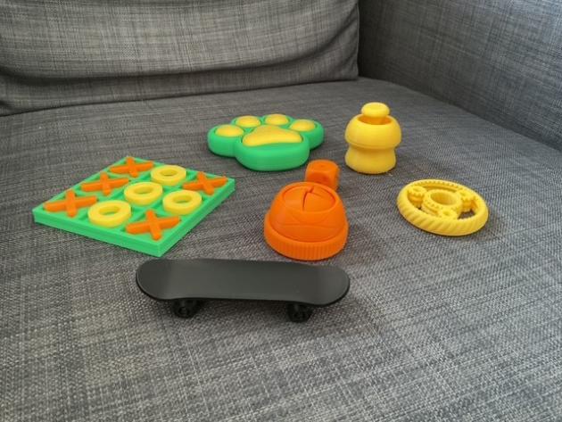 Die Kinder entwickelten kreative Ideen zur Gestaltung mit dem 3D-Drucker