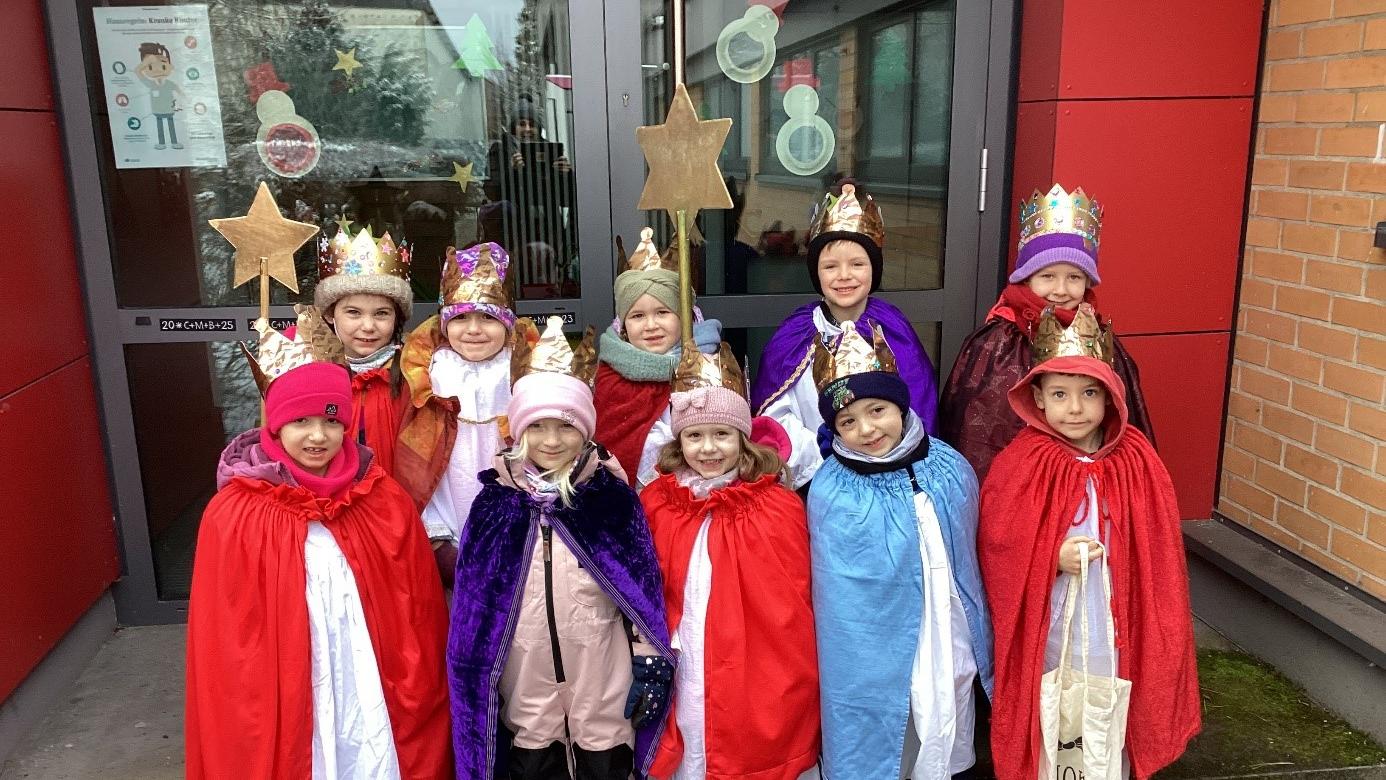 Die Sternsinger zogen gemeinsam durch Bous