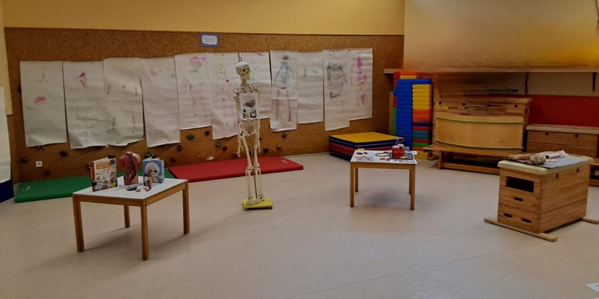 Die Ausstellung zum Projekt 'Reise in meinen Körper'