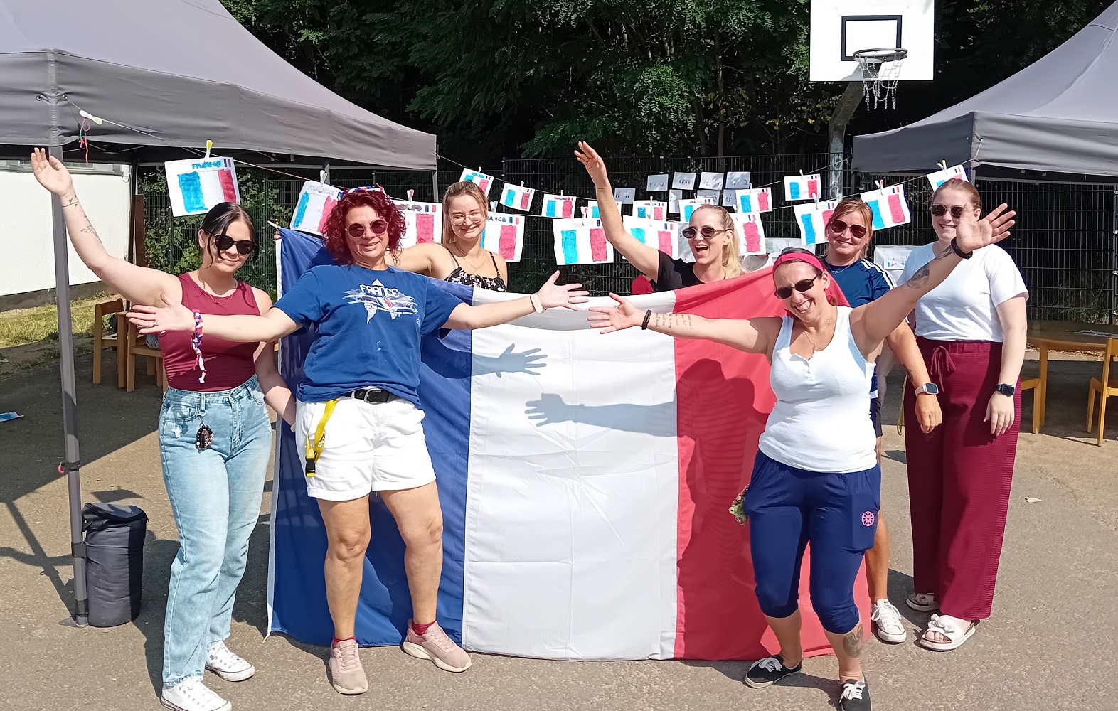 Die Elysée KiTa feierte den französischen Nationalfeiertag