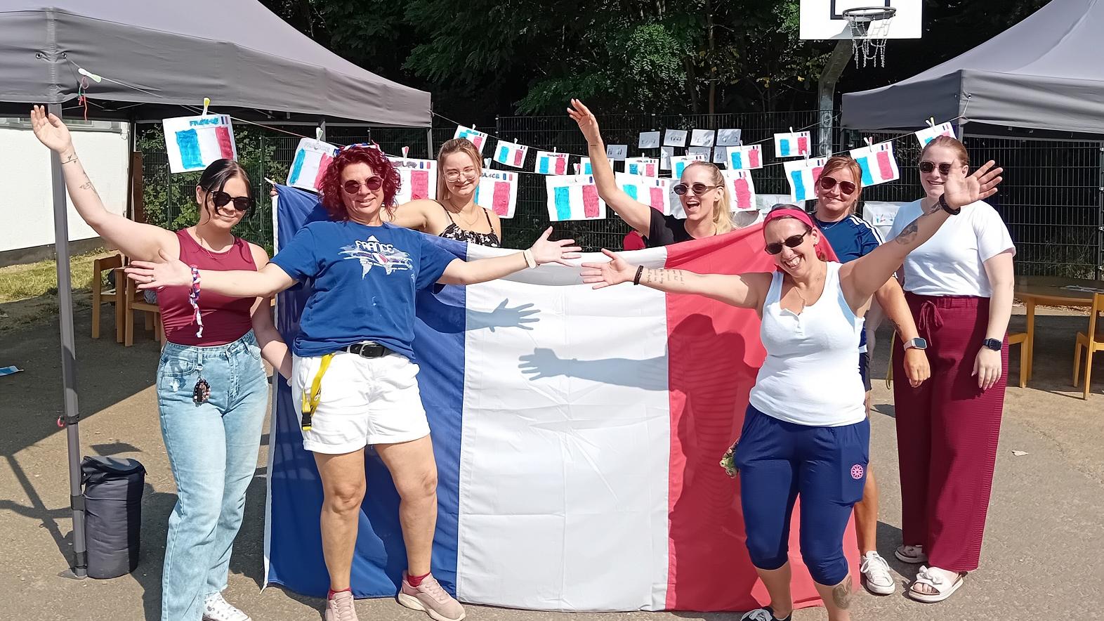 Die Elysée KiTa feierte den französischen Nationalfeiertag